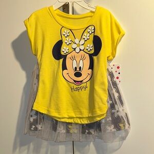 Minnie Shirt and Skirt Set (3T)